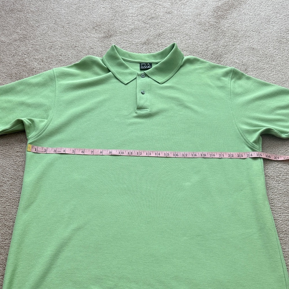 Jos. A. Bank Mint Green Polo Shirt Traveler’s Collection - Picture 4 of 7